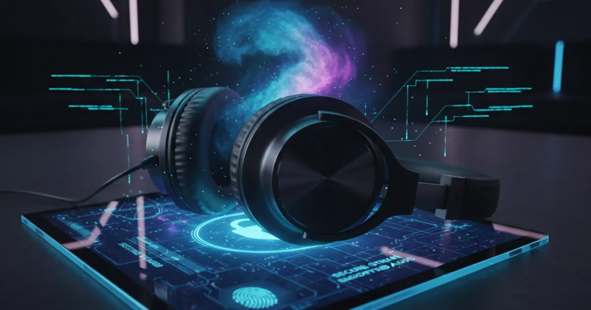 Headphones on a dark surface representing the SoundCloud data breach